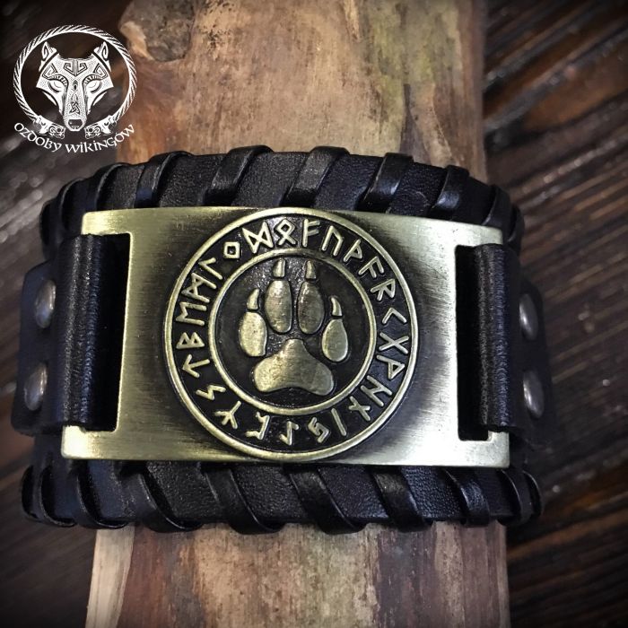 bransoleta-czarna-lapa-zloto bransoleta-czarna-lapa-zloto