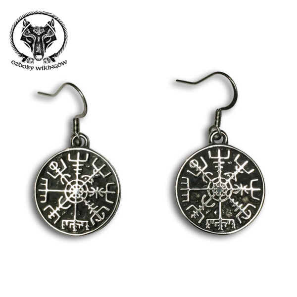 Kolczyki z Vegvisir